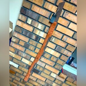 Rag & Bone Brown and Orangish Real Leather Belt